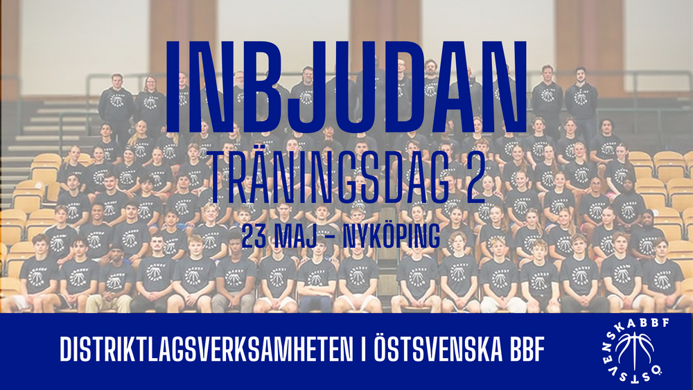 Anmälan Distriktslagsträningar 2025/2026 